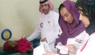 صورة أرشيفية لفاعليات زايد العطاء في الخرطوم (وام)