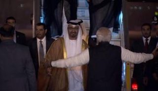 زيارة محمد بن زايد للهند