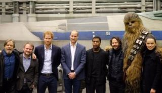 زيارة الأمير هاري وويليام