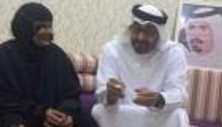 الشيخ محمد بن زايد يزور أسرة الشهيد حميد النهم