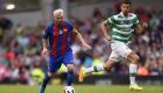 برشلونة يستهل تحضيراته بفوز ودي على سلتيك في كأس الأبطال