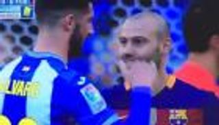 لاعب اسبانيول يعاير ماسكيرانو لقصر قامته