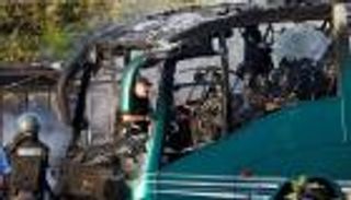 بالصور .. انفجار حافلة بالقدس المحتلة وإصابة  21 شخصا