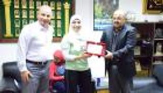 اللجنة الأولمبية المصرية تكرم صاحبة ميدالية أولمبياد لندن