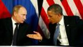 أوباما وبوتين يبحثان الملفين السوري والأوكراني