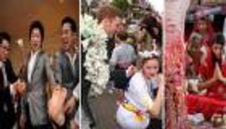 صور .. أغرب 8 طقوس زواج في العالم