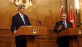 كيري: آمل إحراز تقدم بمباحثات جنيف لوقف القتال في سوريا