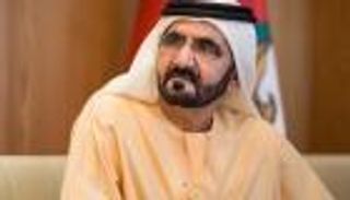 محمد بن راشد يهنئ منتخب الإمارات بالفوز على اليابان