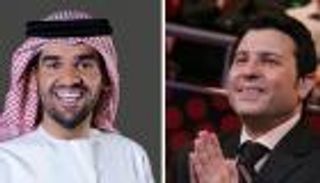 "عزم الرجال".. هاني شاكر والجسمي يشدوان لرعد الشمال