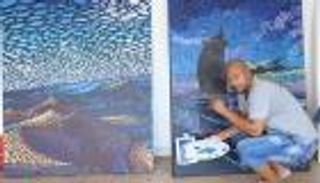 فنانو موريشيوس وسيشل في ضيافة "آرت هب" أبوظبي