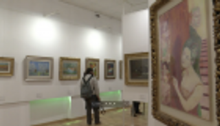 بالفيديو.. دالي ولفونتانا في معرض للوحات المافيا في إيطاليا