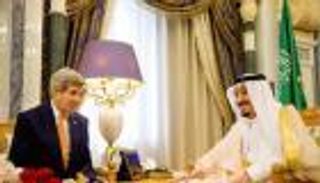 خادم الحرمين الشريفين يستقبل وزير الخارجية الأمريكي