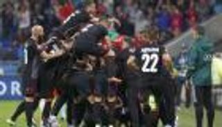 شاهد.. رأس ساديكو تحافظ على أمل ألبانيا بفوز تاريخي في يورو