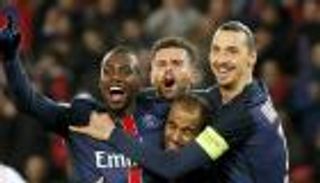 دي ماريا وإبرا يقودان سان جيرمان للفوز بخماسية على أنجيه