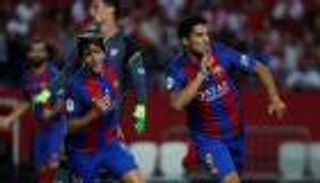 برشلونة يضرب أشبيلية بثنائية ويقترب من حصد السوبر الإسباني