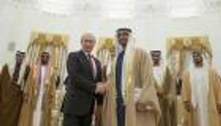 بالصور .. محمد بن زايد يبحث مع بوتين تعزيز العلاقات الثنائية