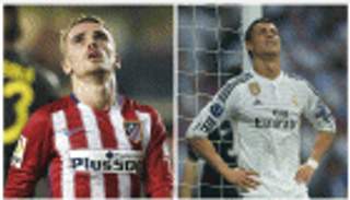 رونالدو وجريزمان خيبا آمال عشاق الريال وأتليتكو