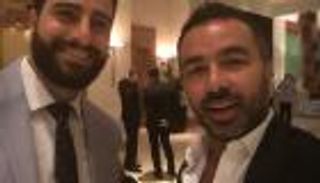 بالصور.. الصلح خير بين  طوني قطان ومروان الشامي