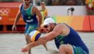 البرازيل تتأهل لقبل نهائي أولمبياد ريو في الكرة الشاطئية