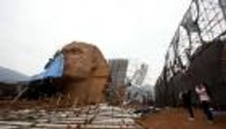 بعد إنشائه بـ1.3 مليون دولار.. "أبو الهول" يودّع الصين