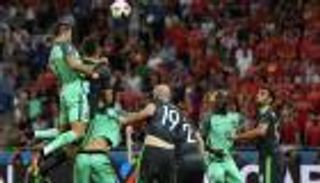 بالفيديو.. رونالدو يعادل رقم بلاتيني التاريخي في اليورو