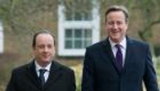 فرنسا تحاول تضميد جراحها.. هولاند وكاميرون في مسرح باتاكلان