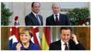 بوتين وهولاند وميركل وكاميرون يبحثون الأزمة السورية الجمعة