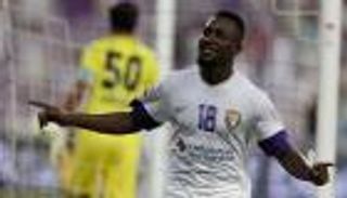 دياكيه يسجل أول أهداف العين في الموسم الجديد