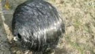 جسم أسود غامض يسقط من الفضاء في إسبانيا