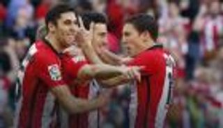 بلباو يتجاوز خسارته من برشلونة بخماسية في إيبار