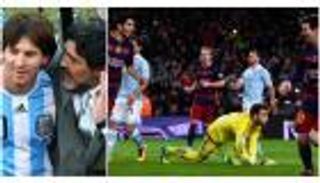 مارادونا ينتقد ركلة "ميسي وسواريز" وتحدّى الـ MSN