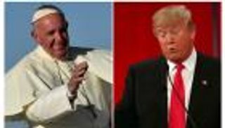 بابا الفاتيكان: ترامب "ليس مسيحيًّا"