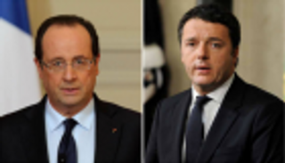  هولاند ورينزى متضمنان مع تركيا: يجب محاربة الإرهاب بقوة 