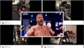 بالفيديو: تربل إتش يستعد بقوة لعرض راسلمانيا