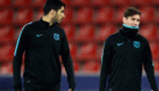 ميسي وسواريز يغيبان عن مواجهة بيلباو في الكأس