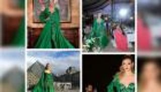 صورة.. مصممة أزياء إمارتية توثّق زيها المغربي بثلاث صور بعد تقليد فكرته