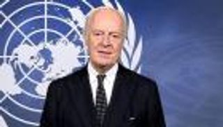 الموفد الأممي يصل دمشق للتمهيد لمباحثات مع المعارضة