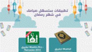 إنفوجراف.. تطبيقات ستسهل صيامك في رمضان