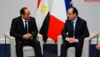 الأزمة الليبية تجمع هولاند والسيسي في القاهرة الأحد