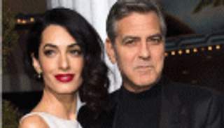 بالصور.. جورج كلوني لأمل علم الدين: "حب حياتي"