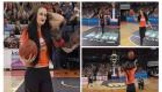 بالفيديو - فتاة تثير السخرية بأسوأ رمية كرة سلة في التاريخ