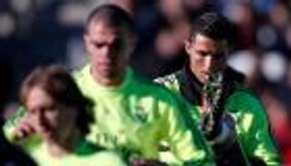 ريـال مدريد يستعد لإسبانيول بدون رونالدو وبيبي