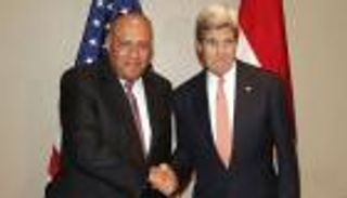 شكري وكيري يبحثان هاتفيًّا التطورات في سوريا وليبيا