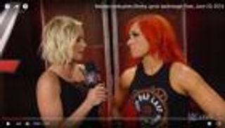 بالفيديو.. نتاليا تعاود الاعتداء على بيكي لينش خلف الكواليس