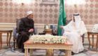 العاهل السعودي يشيد بدور الأزهر خلال استقباله الإمام الأكبر