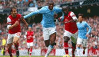 مانشستر سيتي يفتقد 4 لاعبين أمام أرسنال