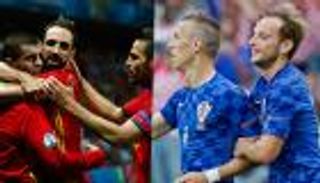 كرواتيا تبحث عن نقطة التأهل.. وإسبانيا تسعى لتجنب إيطاليا