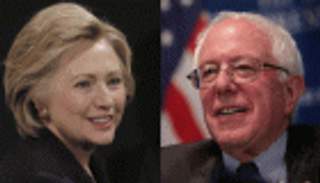 الديمقراطيون حائرون بين كلينتون وساندرز