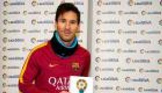 ميسي أفضل لاعب في شهر يناير بالليجا