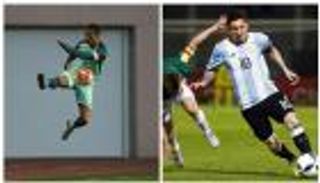 بالفيديو.. لمسات مبهرة لميسي ورونالدو قبل موقعة "الكلاسيكو"